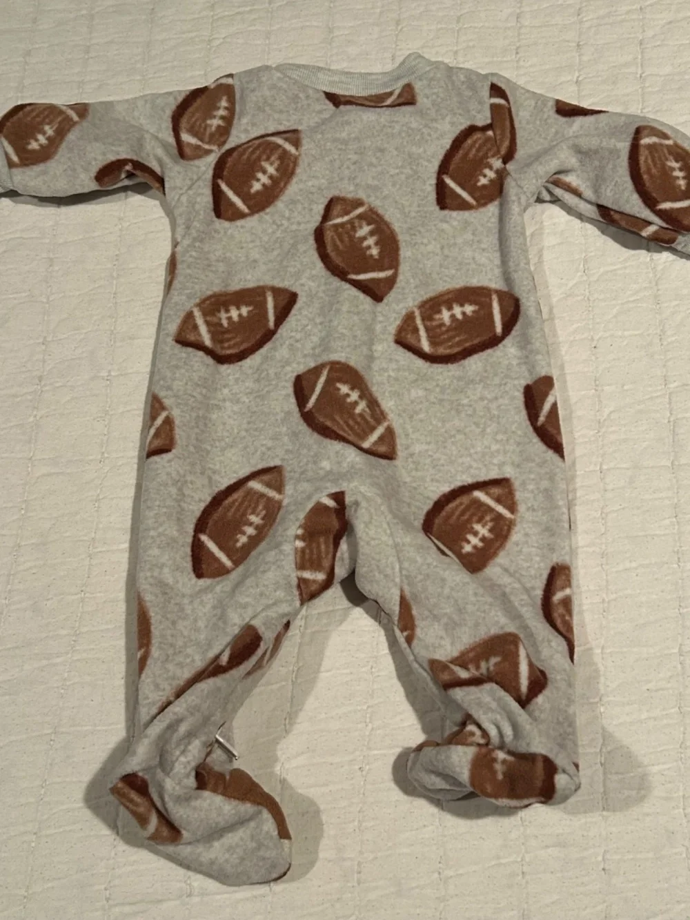 Carters Football Onesie